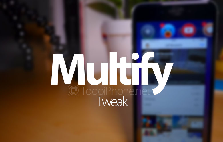 Multify memperbarui iPhone multitasking dengan iOS 8 1