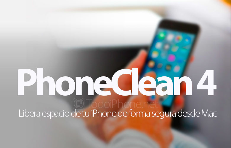 PhoneClean 4, kosongkan ruang di iPhone Anda dengan aman dari Mac dan Windows 1