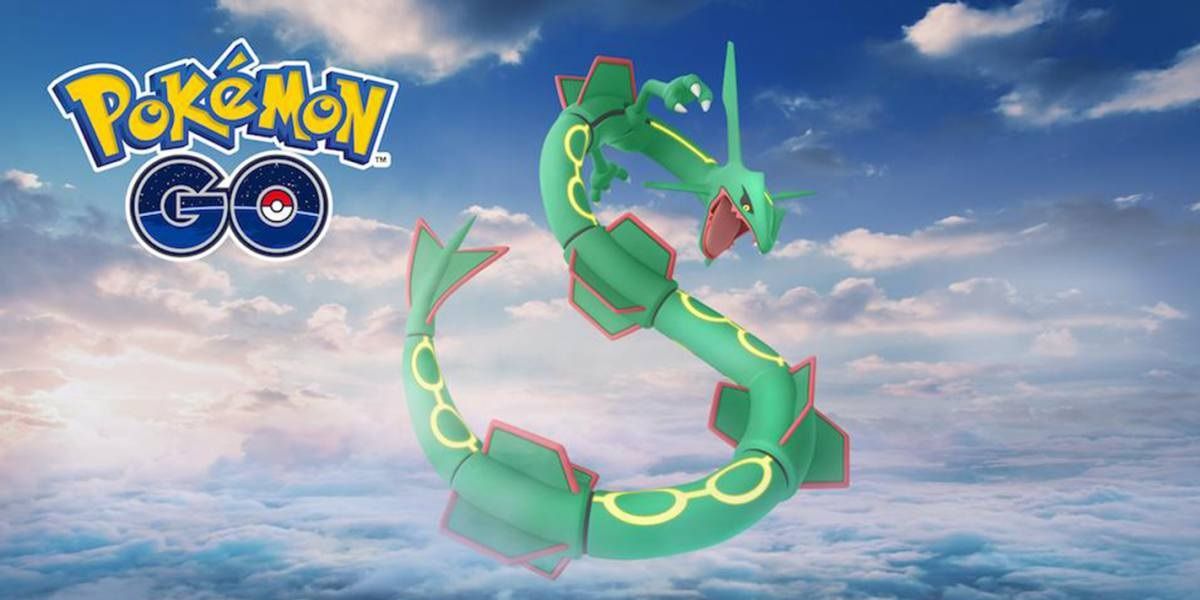 Rayquaza Pokémon Go Featured