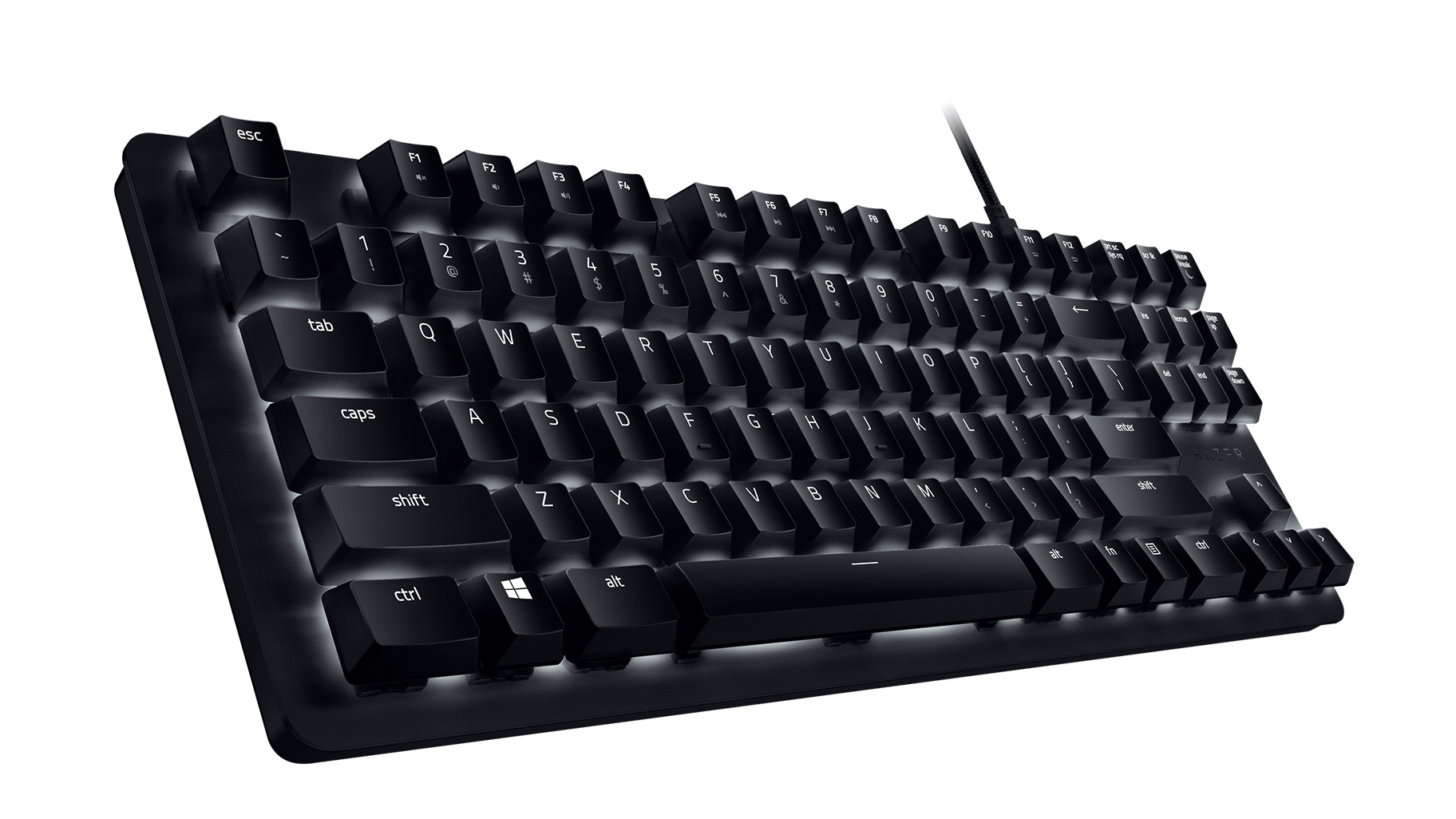 Razer BlackWidow Lite-recension: Ett mycket bärbart mekaniskt tangentbord