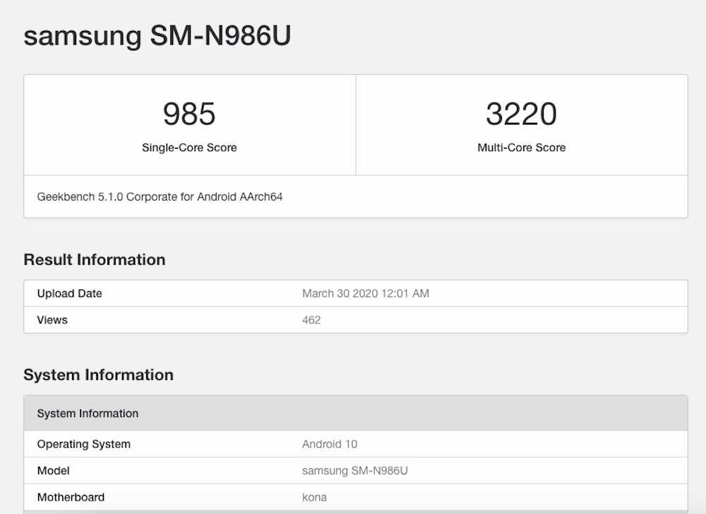 Samsung Galaxy Note    20Anda mungkin memiliki Snapdragon 865+ SoC 1