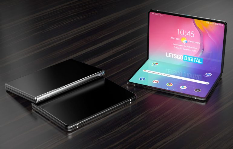 Samsung Patents Tablet Lipat yang Tampak Seperti Lebih Besar Galaxy Fold 1