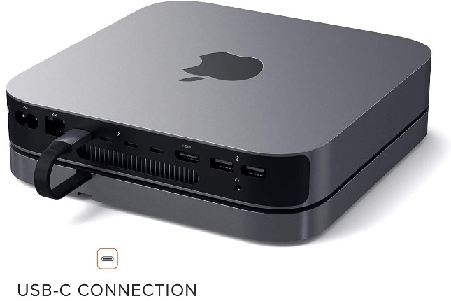 Satechi lanserar Apple Mac mini 1 2-i-1 aluminium-C aluminiumhållare och nav
