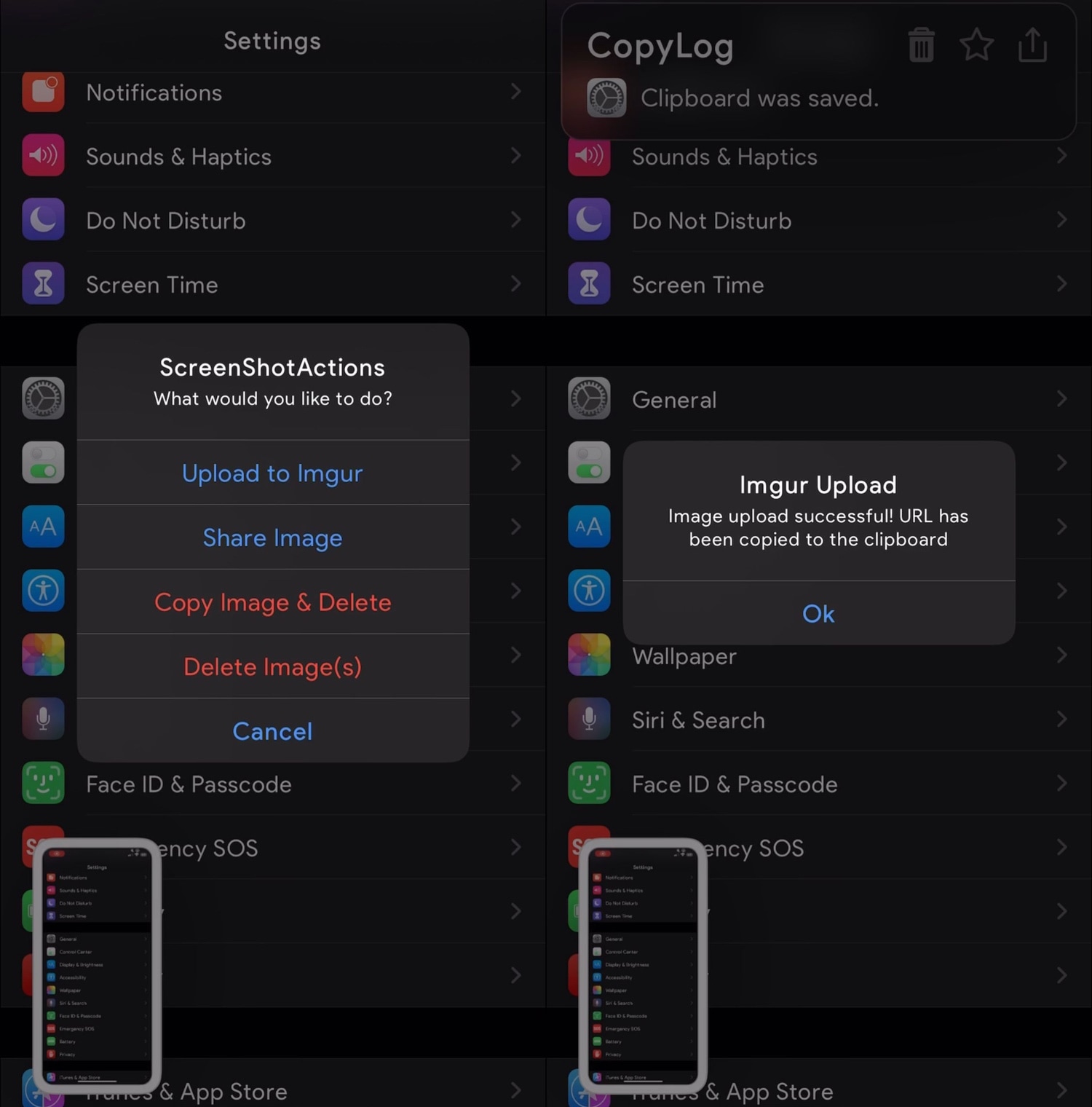 ScreenshotActions memudahkan berbagi dan berinteraksi dengan tangkapan layar iOS 1