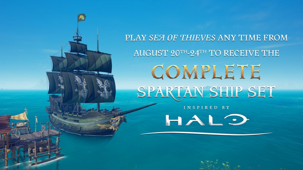 Dapatkan Kapal Halo Spartan Dibebaskan di Sea of ​​Thieves minggu ini