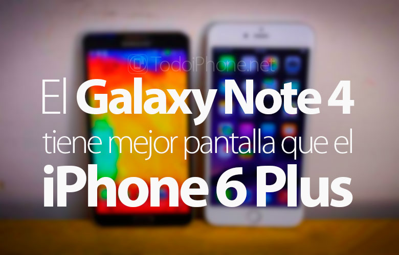Layar Galaxy Note  4 lebih baik dari iPhone 6 Plus 1