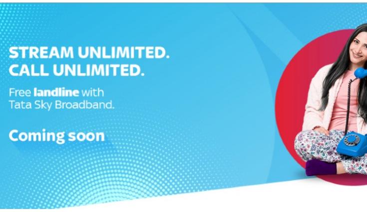 Tata Sky Broadband akan segera memperkenalkan layanan darat gratis di India 1