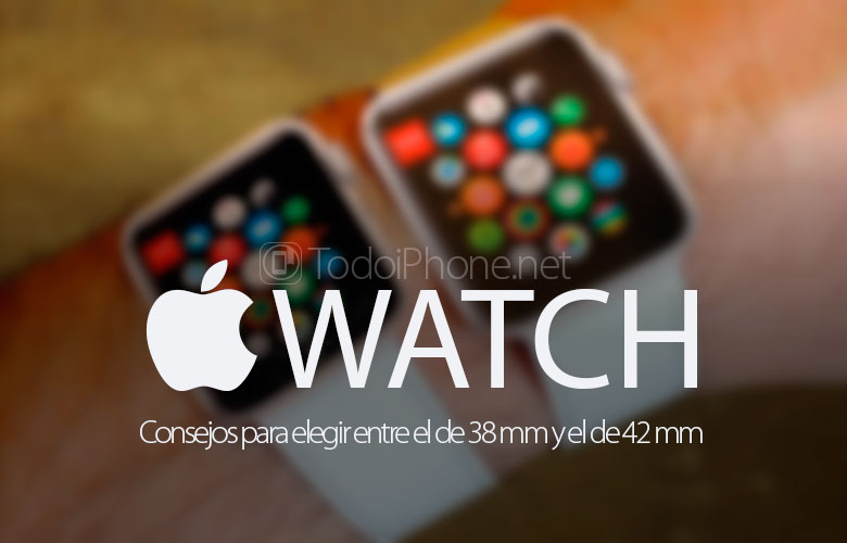 Tips untuk dipilih Apple Watch 38 dan 42 mm 1