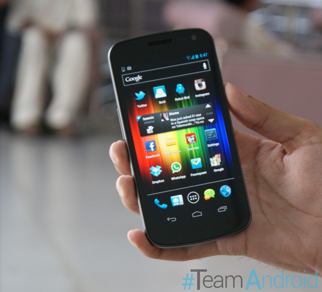 Pembaruan VZW Galaxy Nexus ke Android 4.1.1 JRO03C Jelly Bean Firmware 1
