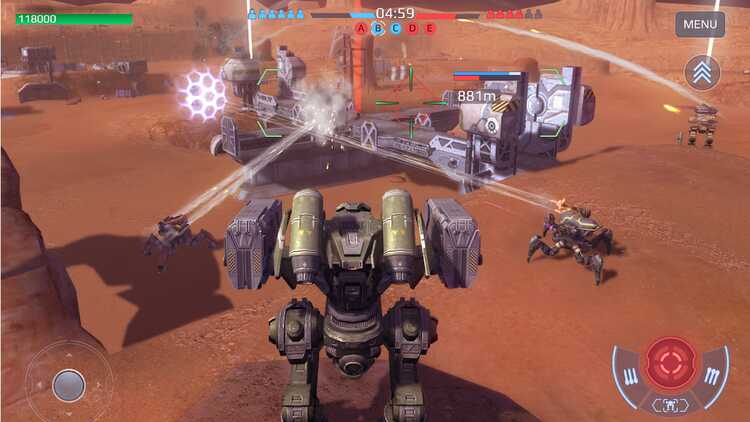 War Robots, game menembak untuk Android yang berjanji akan memberikan banyak hal ... 1