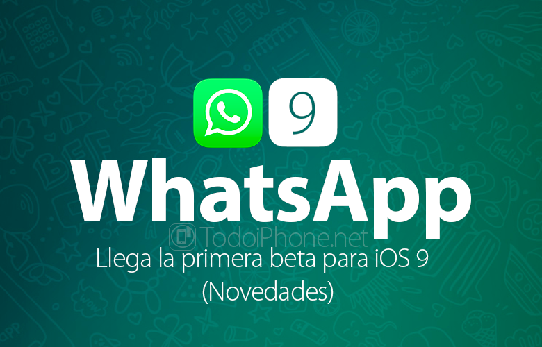 WhatsApp Beta tiba untuk iOS 9 (Berita) 1