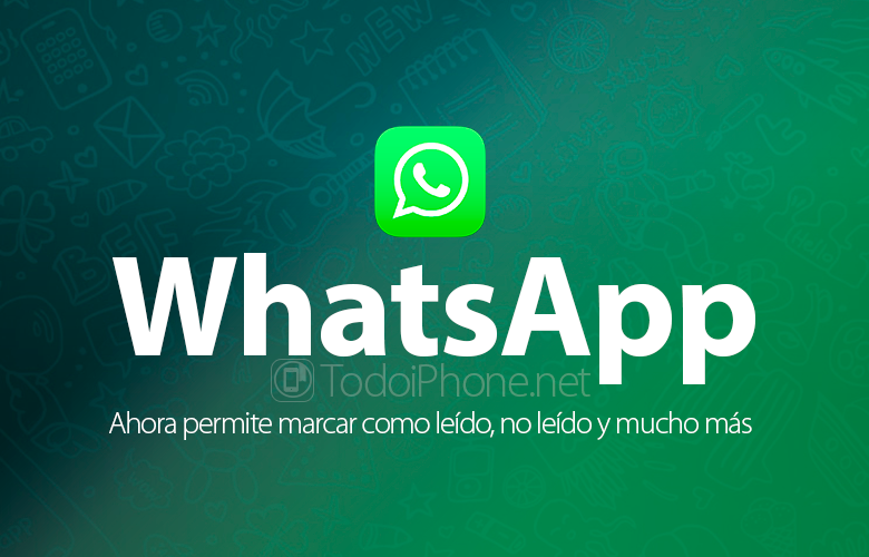 WhatsApp sekarang memungkinkan untuk menandai sebagai sudah dibaca, belum dibaca dan banyak lagi 1