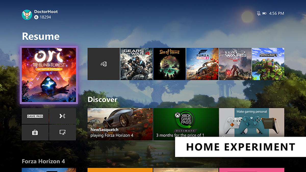 Xbox One mengumumkan tata letak layar beranda baru; memperbarui perintah suara 1