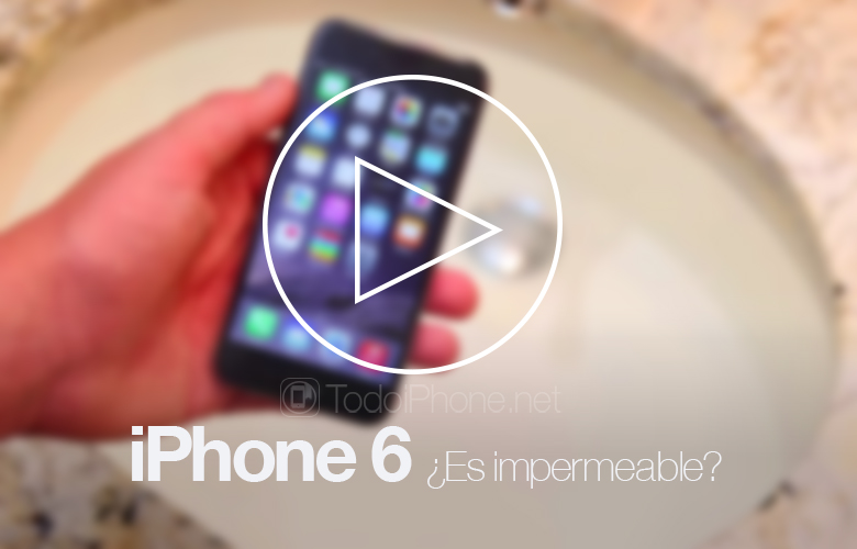 iPhone 6 Apakah ini tahan air? Tes video menunjukkan kepada kita 1