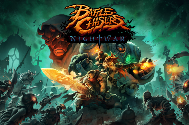 Battle Chaser: Nightwar, peran dengan pertarungan berbasis giliran dan gaya grafis Joe Madureira yang tidak salah lagi