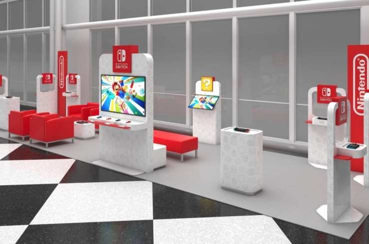 Nintendo mulai menempatkan konsol di bandara 1
