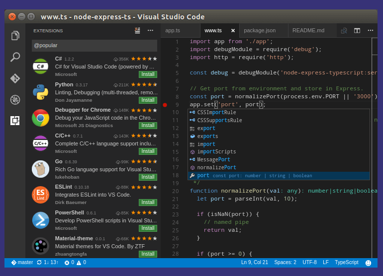 Kode Visual Studio