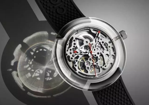Ulasan Asli CIGA Desain T Series Transparent Mechanical Watch 1