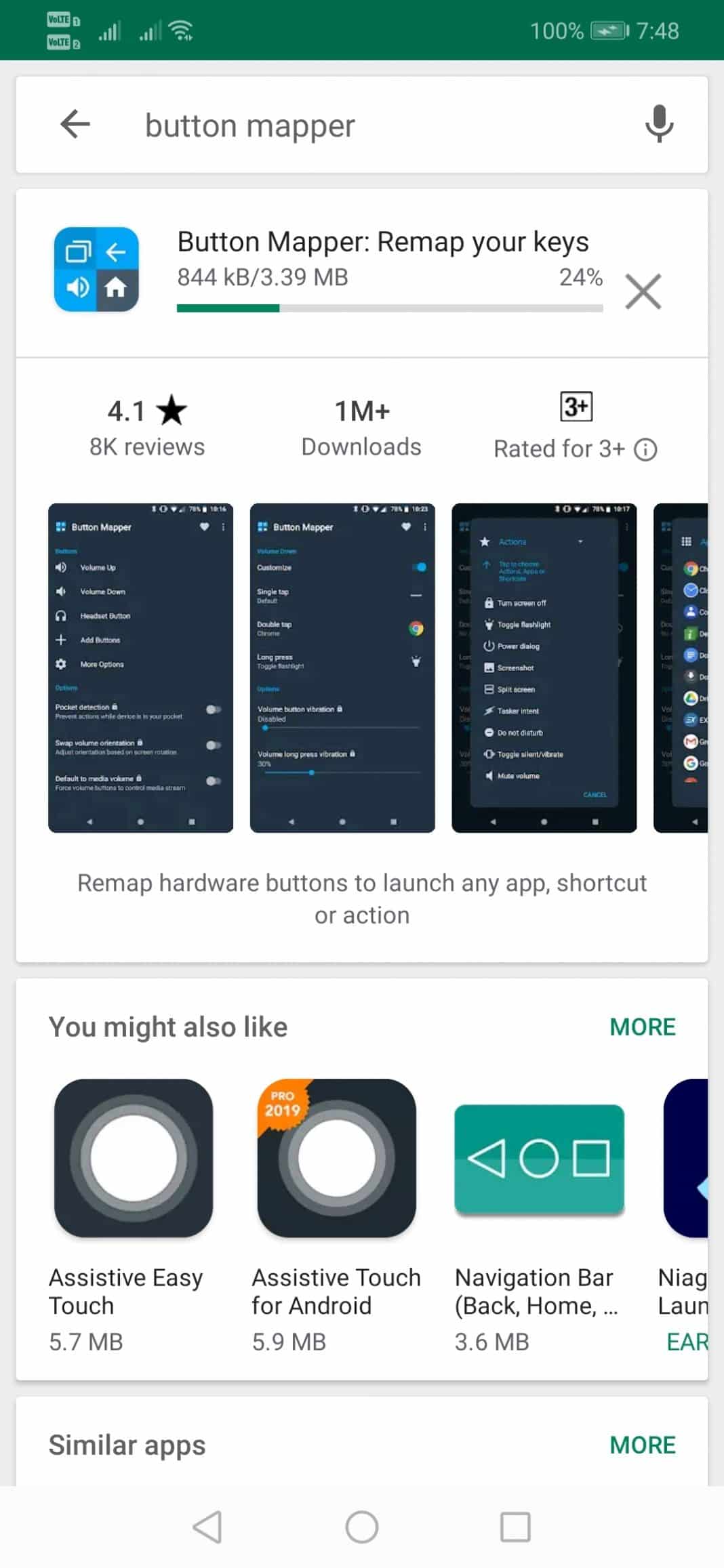 Starta Google Assistant med Android-hårdvaruknappar 
