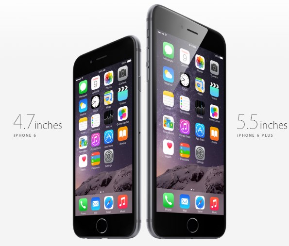 Apple debuterar iPhone 6, 6 Plus Större skärmpaket, starkare SoC 3