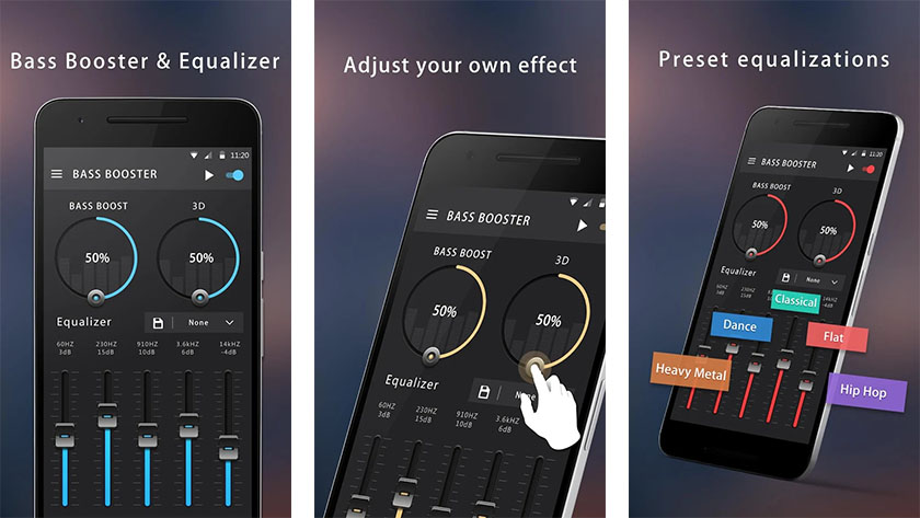 Bass Booster dan Equalizer adalah salah satu aplikasi equalizer terbaik untuk android