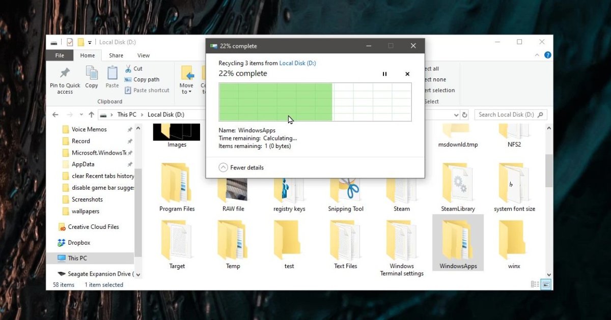 Cara menghapus folder WindowsApps di Windows 10 5