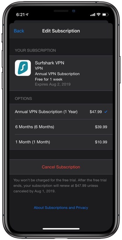 Berlangganan Surfshark VPN