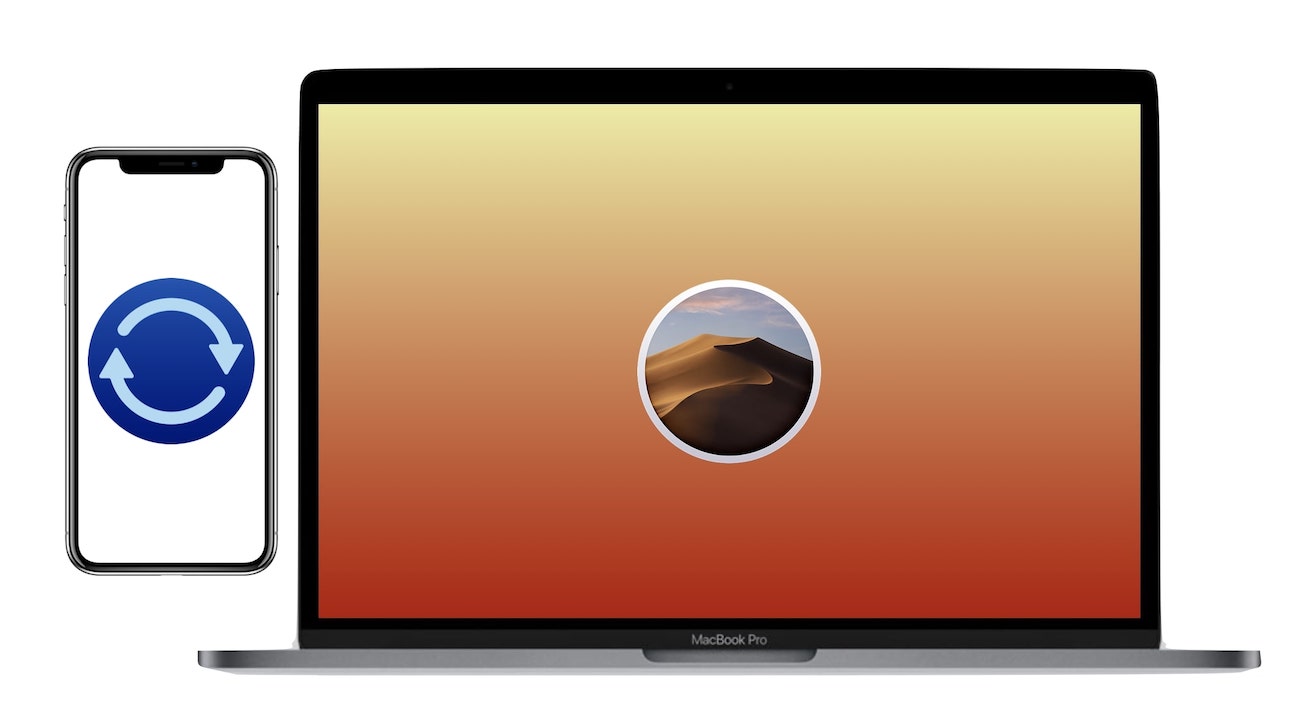 Buat cadangan iPhone di hard drive eksternal di macOS Mojave