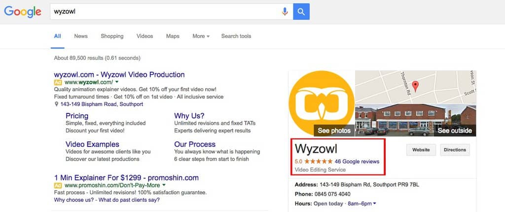 wyzowl-Google-search