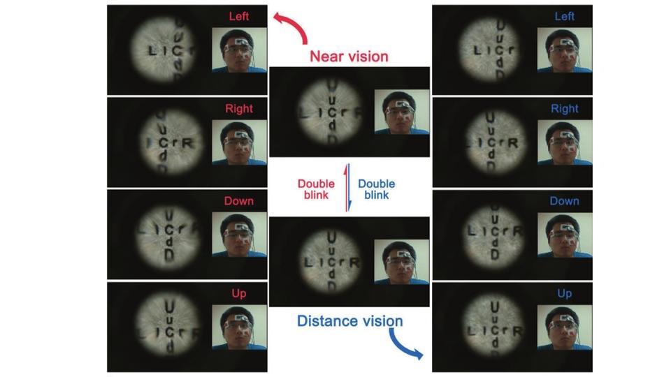 Scientists develop a biomimetic soft lens controlled by electrooculographic signal
