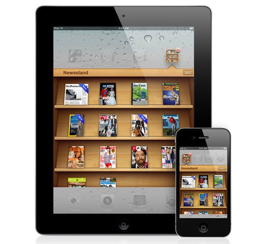 iPad dan iPhone kios koran ios5