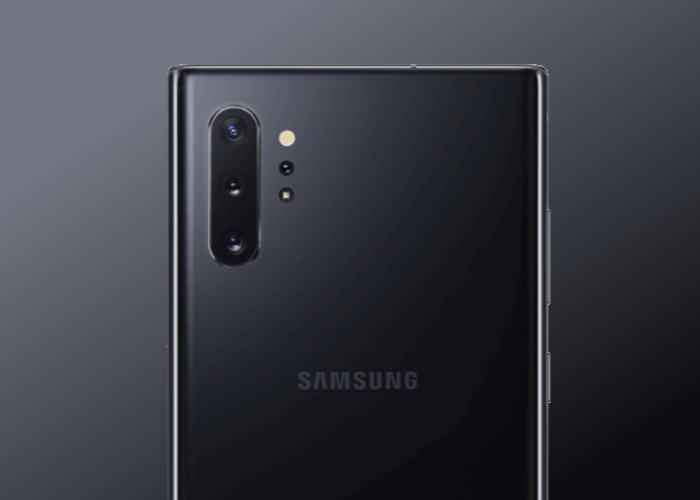 Samsung Galaxy Note 10 svart
