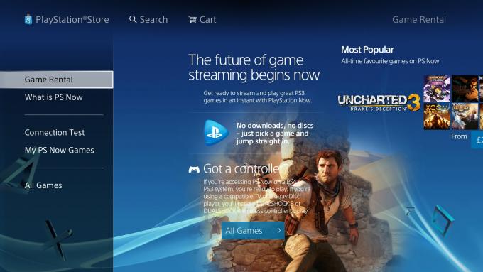 Sony PlayStation Now meninjau - tangan dengan beta terbuka Inggris 1