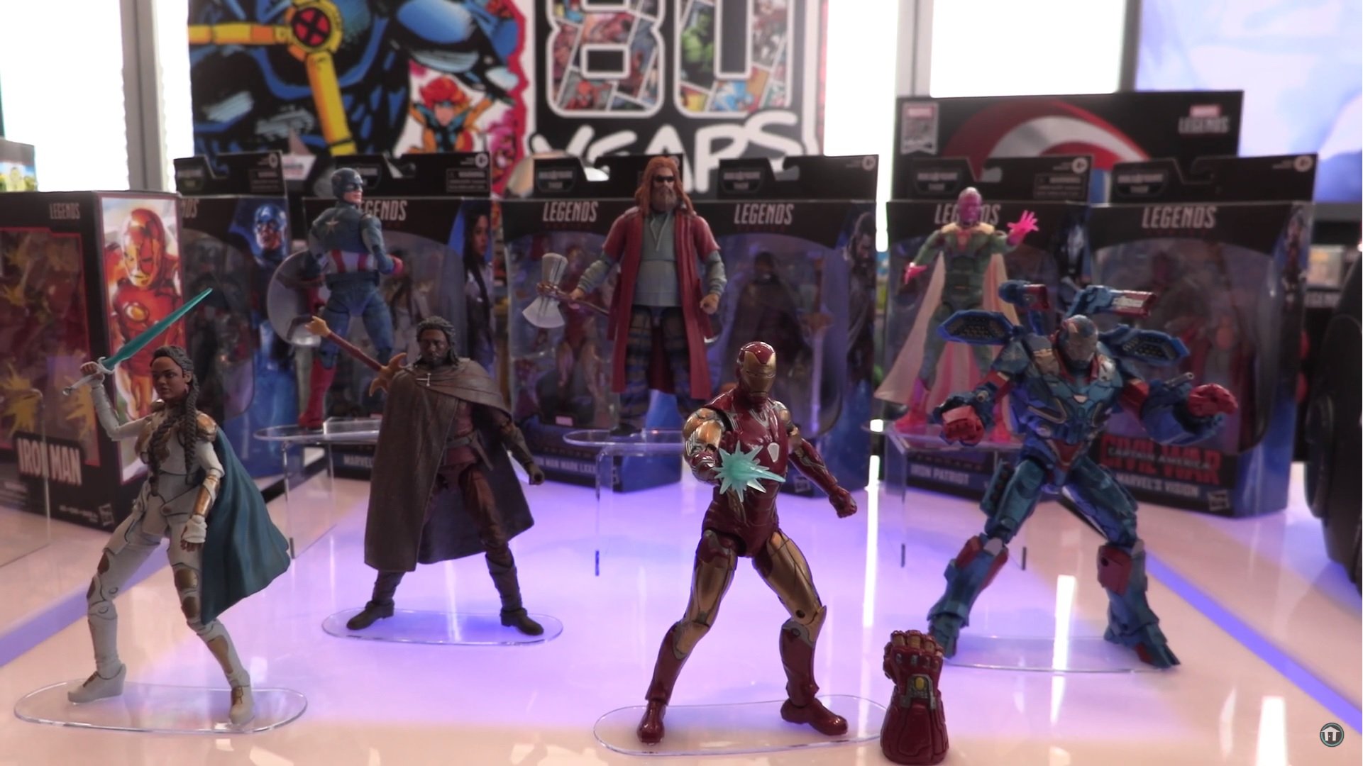 Tokoh Avengers Endgame menyoroti Hasbro Marvel Lineup legenda