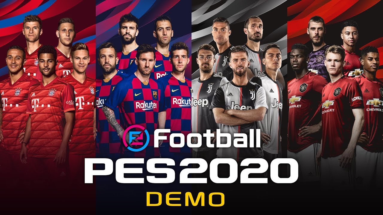 eFootball PES 2020 - DEMO sekarang tersedia di PC, PS4 dan XB1; Detail dan Trailer