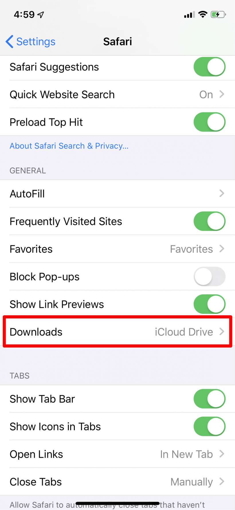 Hur man använder Safari nedladdningshanteraren på iPhone och iPad.