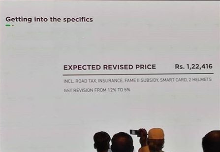 Ather 450 sekarang akan berharga Rs. 1,22 lakh di Chennai setelah pengurangan GST 1