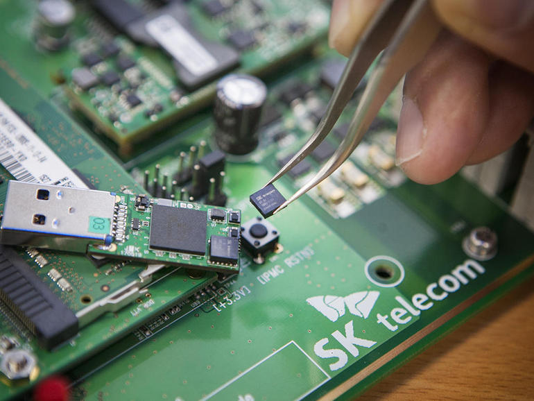 SK Telecom mengembangkan teknologi switching kunci kuantum