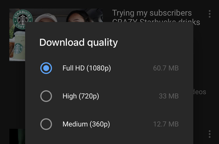 [Update: Spotted on Android] YouTube Premium mendapatkan unduhan 1080p offline