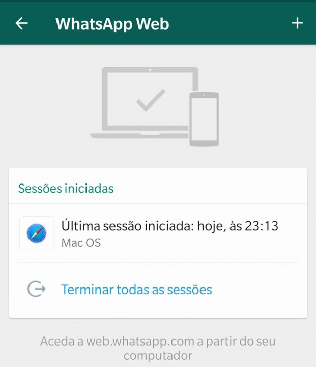 WhatsApp: tahu jika seseorang mengirimi Anda pesan melalui web 4