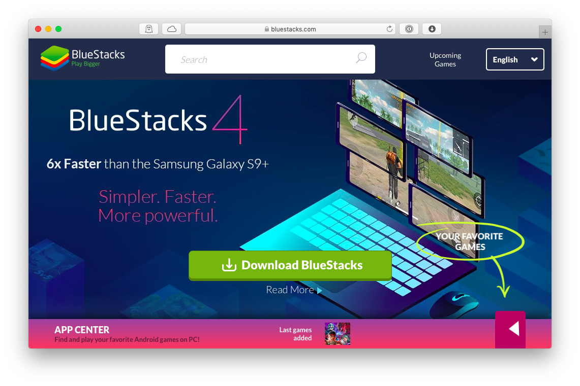 bluestacks android emulator mac