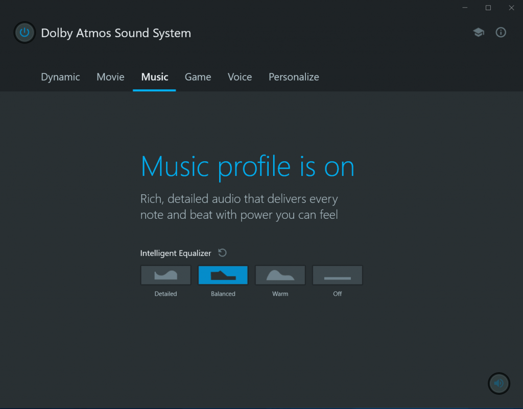 Sistem suara Dolby Atmos