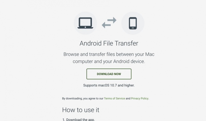 Android File Transfer: Överför musik från Mac till Android