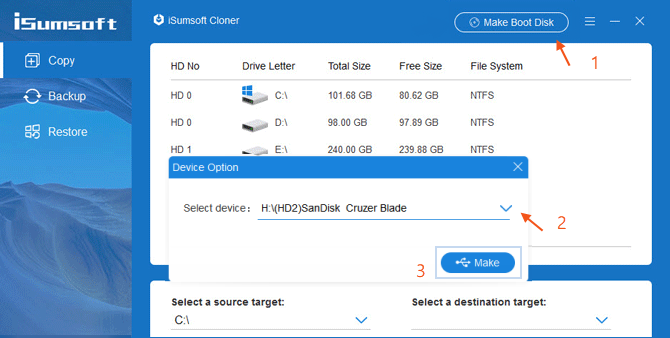 Bagaimana cara bermigrasi Windows 10 ke SSD menggunakan Perangkat Lunak Kloning Disk Gratis 7
