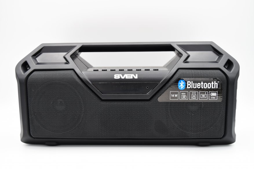 Sven PS-410: speaker Bluetooth brutal dengan radio FM bawaan 3