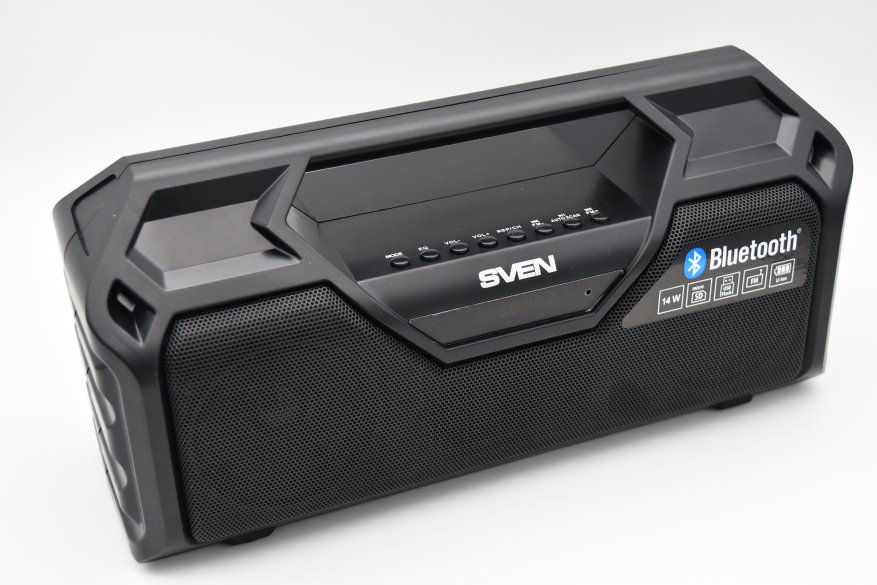 Sven PS-410: speaker Bluetooth brutal dengan radio FM bawaan 12