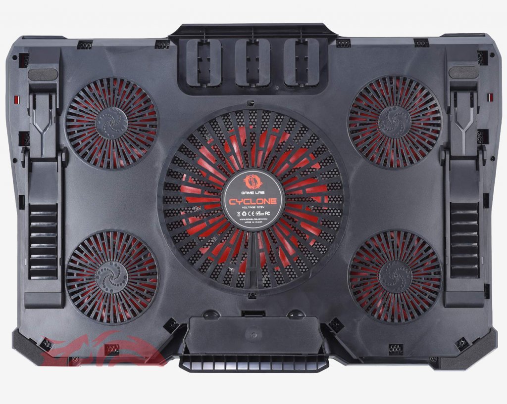 Game Lab Cyclone E-Sport LED Cooling Pad kembali