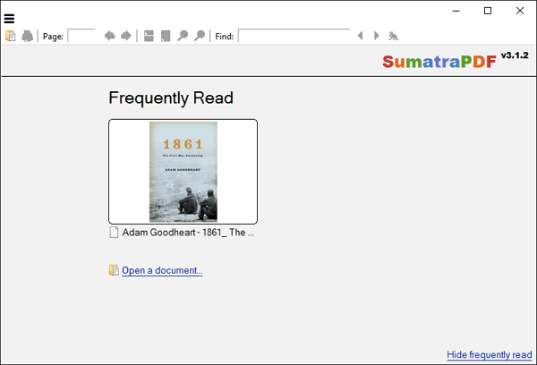 PDF Reader (Sumatra PDF)