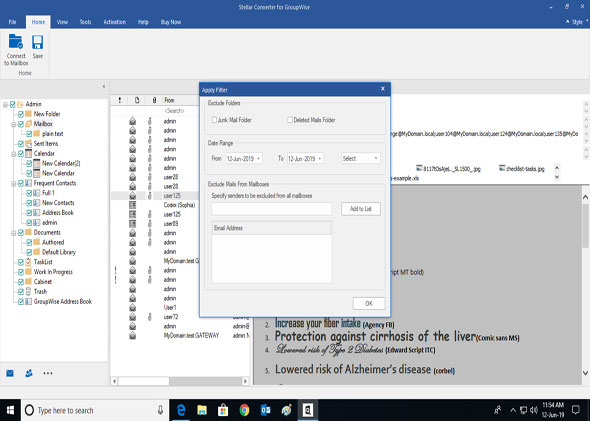 Panduan Langkah-demi-Langkah untuk memindahkan kotak pesan pengguna dari GroupWise ke Outlook PST atau Office 365 4