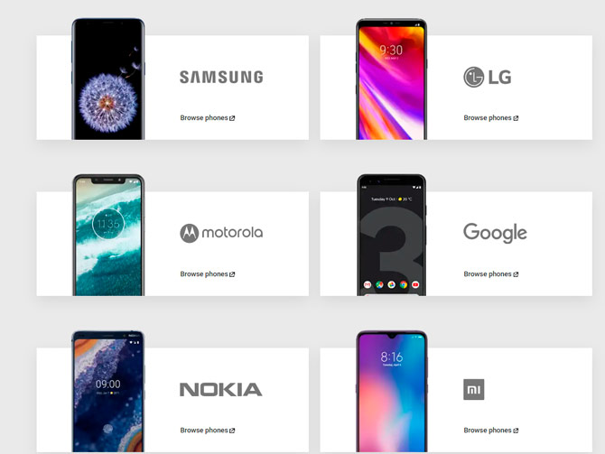 Google tar bort alla Huawei-enheter officiellt från Android-webbplatsen 3